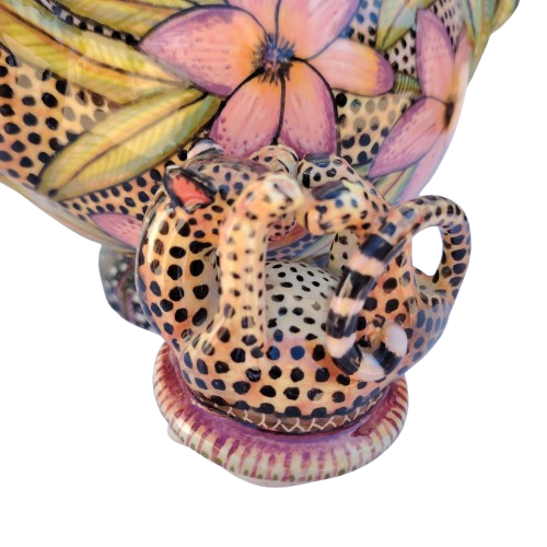 Ardmore Stunning Cheetah Teapot