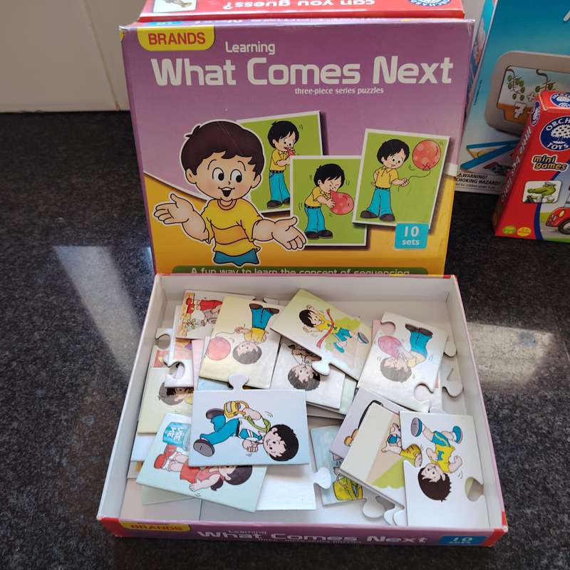 Group of Children's card games Can you Guess