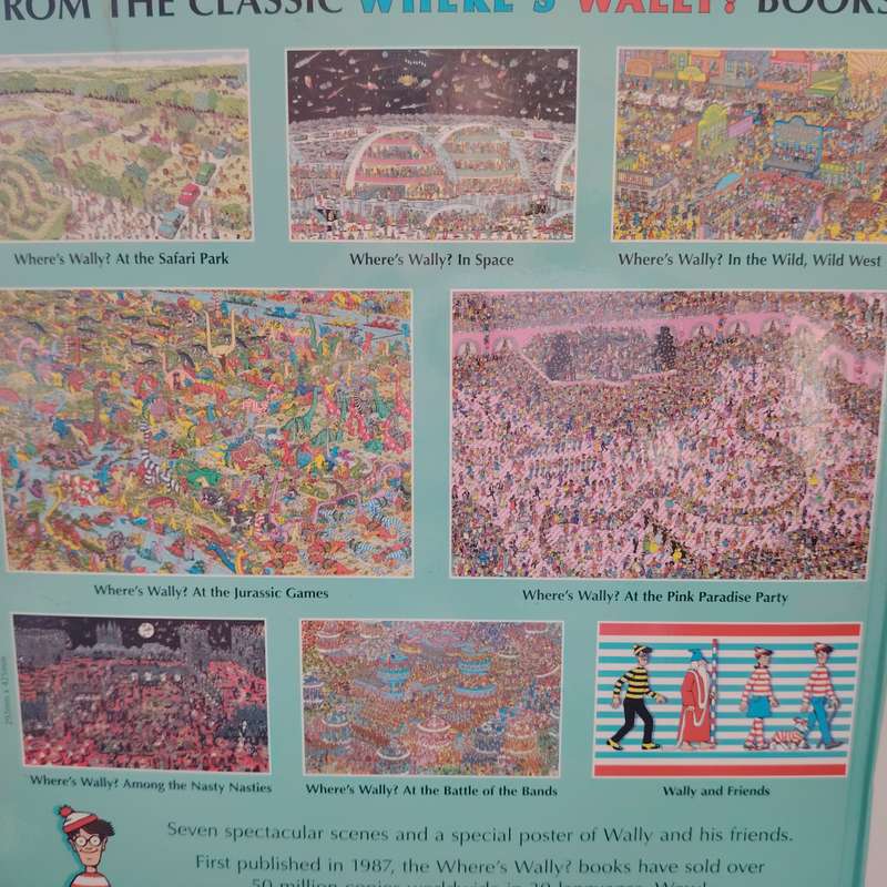 Where's Wally? The Spectactacular Large Poster Book