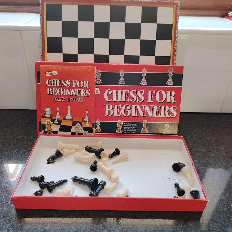 Hasbro Scrabble Boggle Chess for Beginers Beginner's games