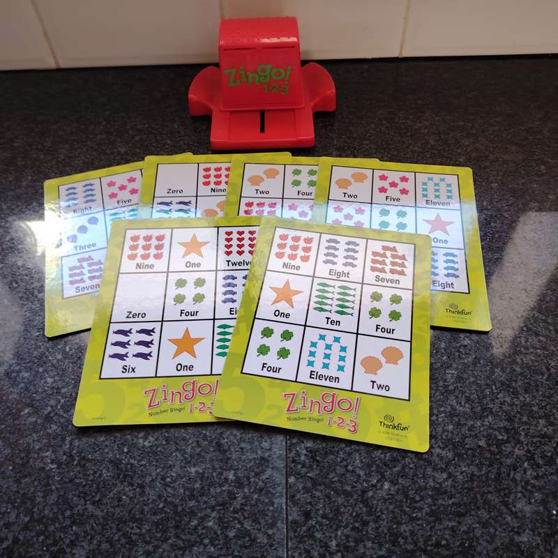 Zingo Thinkfun 1-2-3 Educational Game