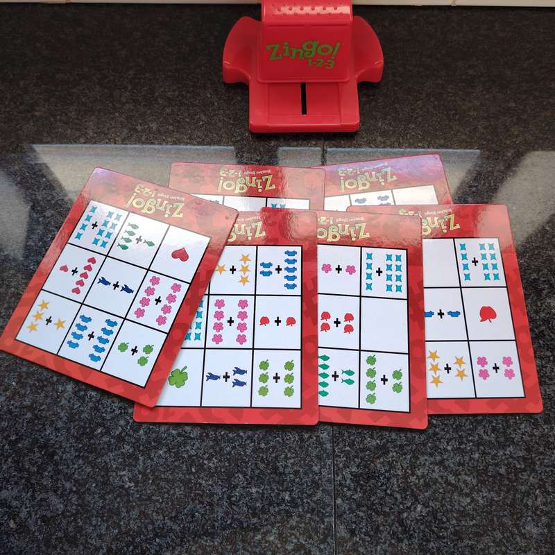 Zingo Thinkfun 1-2-3 Educational Game