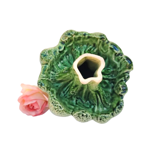 Large Ceramic Broccoli Head Vegetable Lifelike