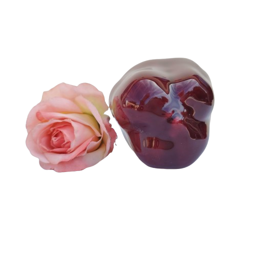 Large Ceramic Red Purple Pepper Vegetable Lifelike
