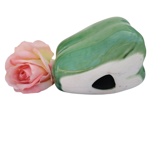 Large Ceramic Green Pepper Vegetable Lifelike
