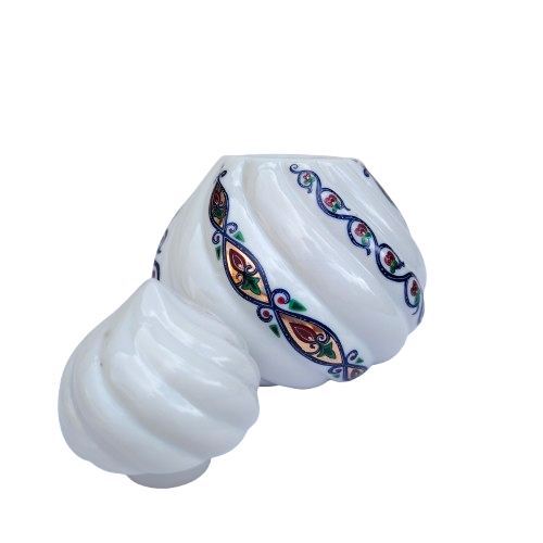 Elizabeth Arden Byzantium Collection Porcelain Spiral Lidded Jar