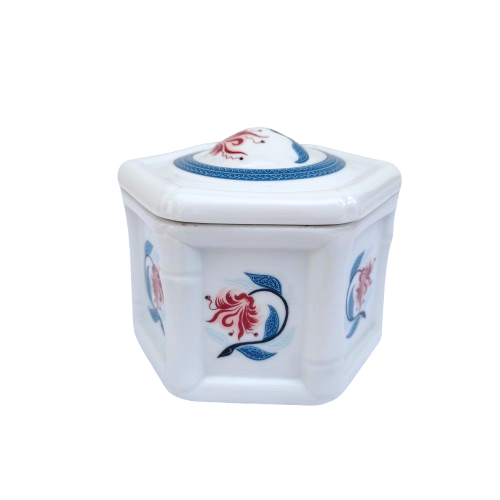 Elizabeth Arden Royal Pavillion at Brighton Lidded Hexagon Powder Pot