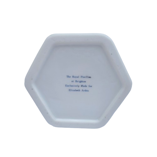 Elizabeth Arden Royal Pavillion at Brighton Lidded Hexagon Powder Pot