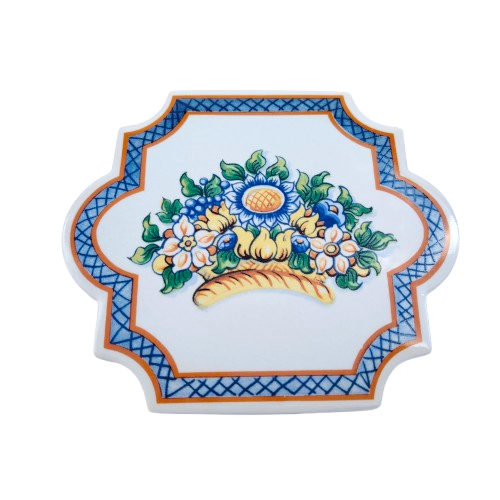 Elizabeth Arden Roma Al Fresco lidded dusting powder trinket box