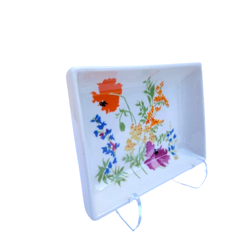 Elizabeth Arden Poppy Pattern Trinket Dish