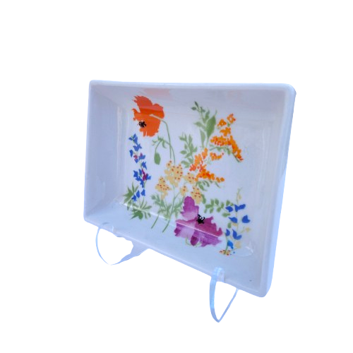 Elizabeth Arden Poppy Pattern Trinket Dish