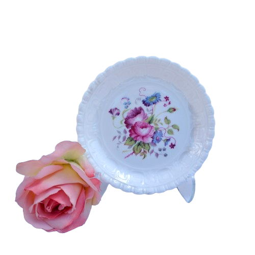 Coalport Bone China Floral Trinket Dish