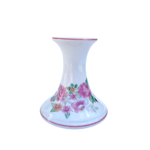 Elizabeth Arden pink floral Candle Holder