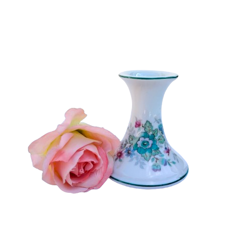 Elizabeth Arden Blue floral Candle Holder
