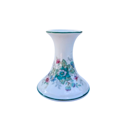 Elizabeth Arden Blue floral Candle Holder