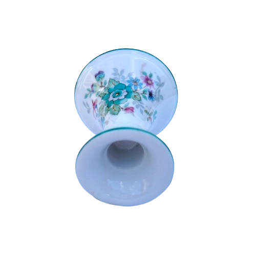 Elizabeth Arden Blue floral Candle Holder
