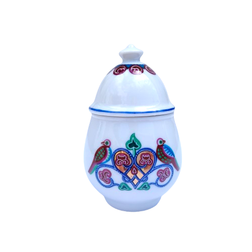 Elizabeth Arden Byzantium Collection Porcelain Lidded Pot