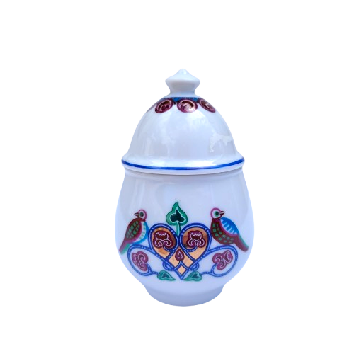 Elizabeth Arden Byzantium Collection Porcelain Lidded Pot