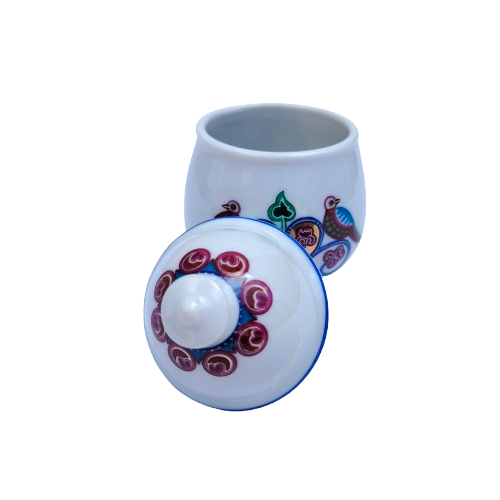 Elizabeth Arden Byzantium Collection Porcelain Lidded Pot