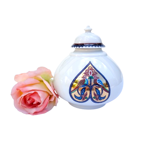 Elizabeth Arden Byzantium Collection Porcelain Ginger Jar