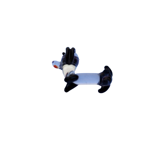 Vintage Murano Hand Blown Art Glass Sausage Dog