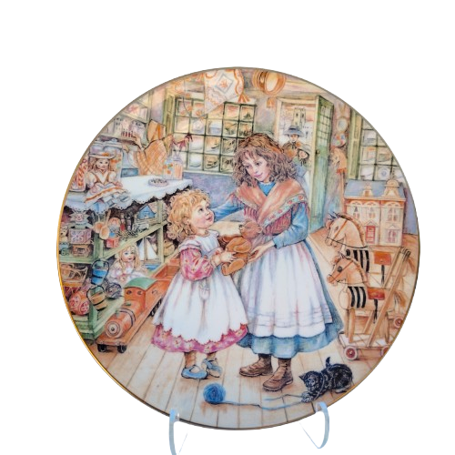 Royal Worcester Plate A Gift Of Love Christmas NSPCC