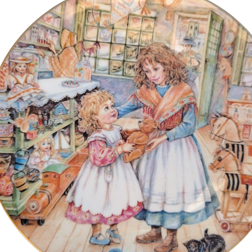 Royal Worcester Plate A Gift Of Love Christmas NSPCC