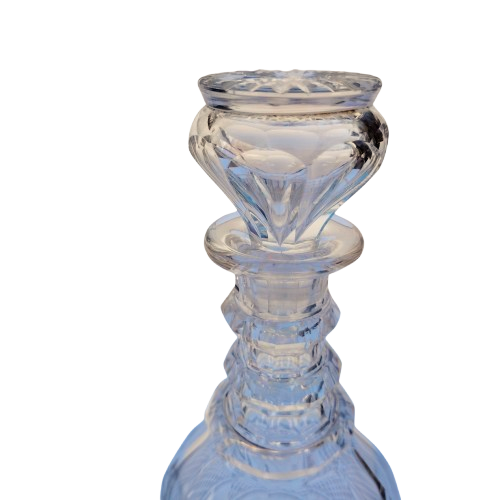 Great Quality Vintage Cut Glass Crystal Decanter
