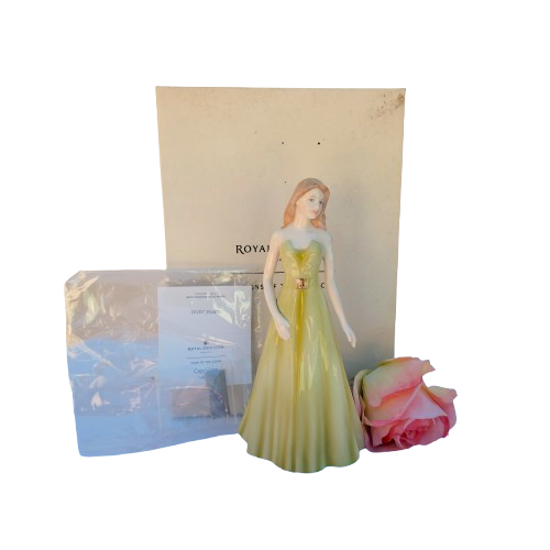 Royal Doulton Lady from the  Signs Of The Zodiac  Collection Capricorn