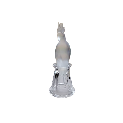 Swarovski Crystal Cockatoo on a  Straight Sided Thimble