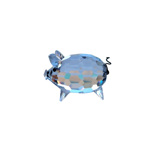Swarovski Crystal  Medium Pig Farmyard