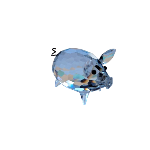 Swarovski Crystal  Medium Pig Farmyard