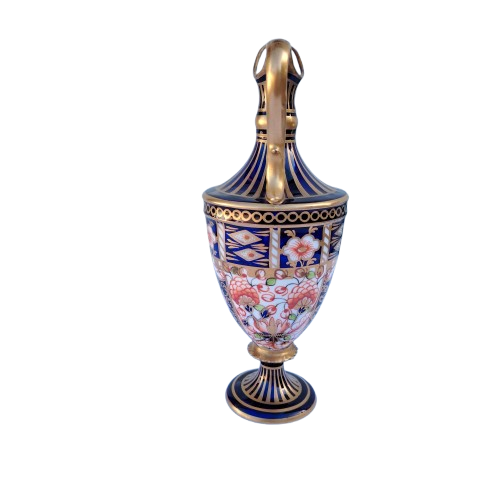 Royal Crown Derby ewer jug decorated in 22K Gold Imari pattern