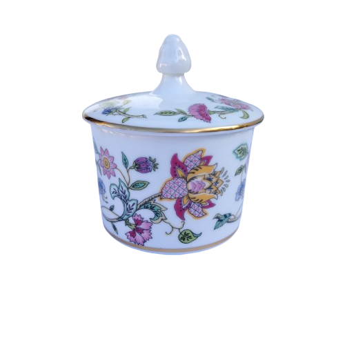 Minton Haddon Hall Chintz Floral Marmalade and Lid England