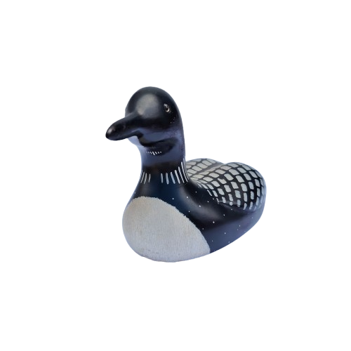 Large Jennings signed Wooden Duck Decoy