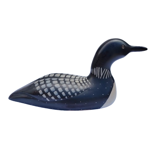 Large Jennings signed Wooden Duck Decoy