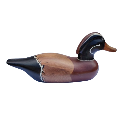 Large Wooden Duck Decoy Mallard Hen