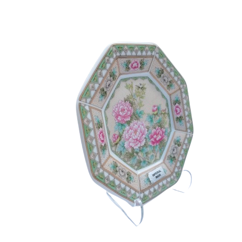 Vintage Japan Imperial  Imari Ware  Porcelain Plate - Peacock #