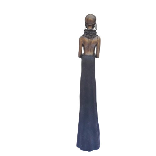 Large Soul Journeys Maasai Figure - Sisters Offering Tambika Limited Edition 576 of 9000