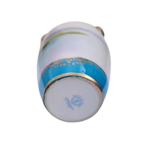 Noritake Two Handled Japanese Porcelain Hand-Painted Vase