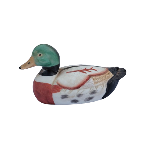 Group of Vintage ceramic and resin ducks