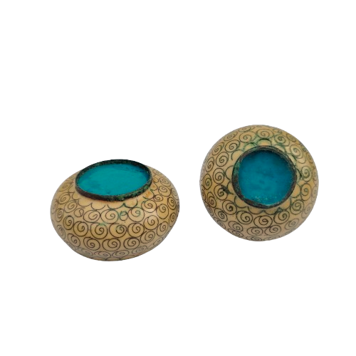 Beautiful vintage Chinese cloisonne cruet set, dating from the 1950s