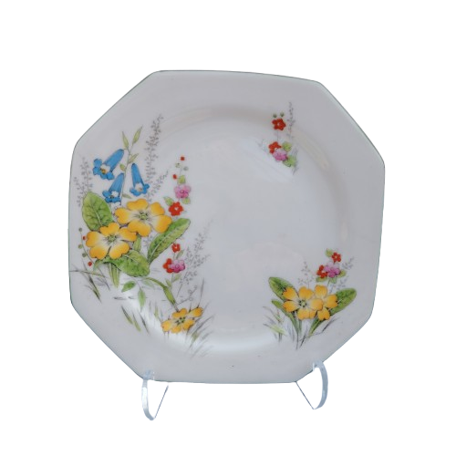 Paragon Art Deco Primrose, Cup Saucer and Plate Trio
