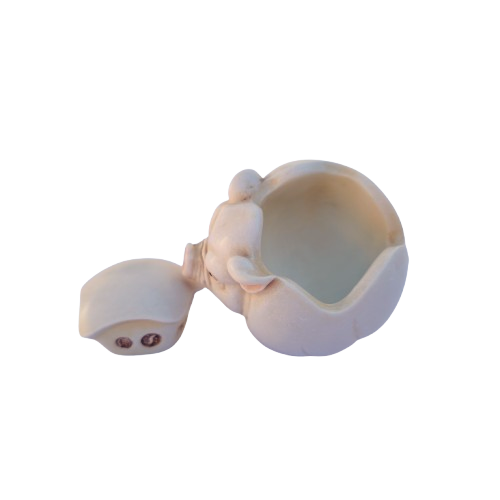 Roly Poly Curly Pig Trinket Jest Box Harmony Kingdom