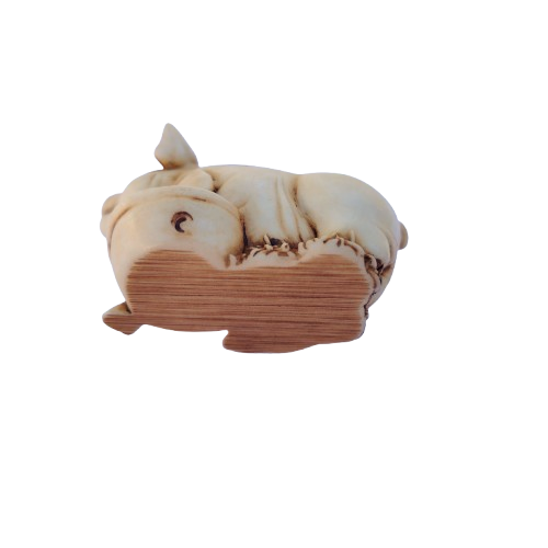 Pig Hog Figure Feeding Harmony Kingdom