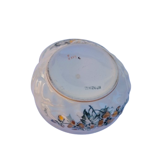Large Antique Staffordshire Porcelain Soap Dish