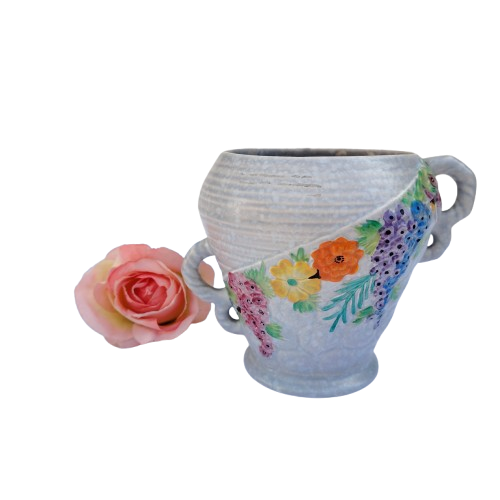 Carlton Ware Rock Garden Garden Wall double handled vase