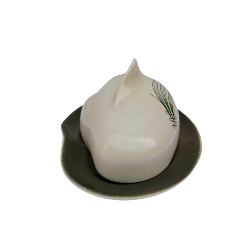 Carlton Ware Ceramic Butter Dish / Cheese Dome
