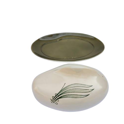 Carlton Ware Ceramic Butter Dish / Cheese Dome