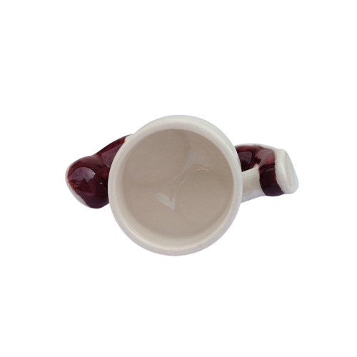 Carlton Ware Walking Ware Running Man Egg Cup with Brown Shoes